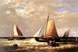 Return of the Fishing Fleet by Abraham Hulk Snr